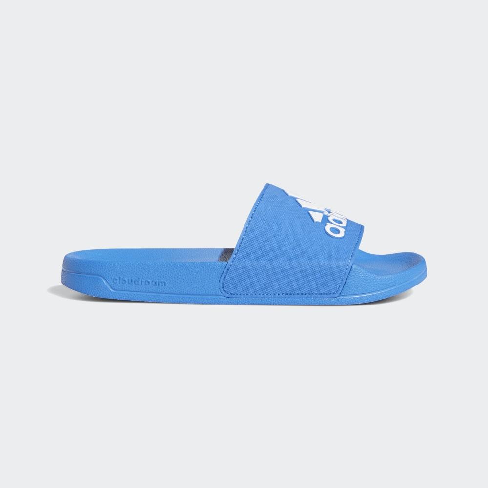 Adidas Men's Adilette Shower Slides Blue/White/Blue Ireland F34769